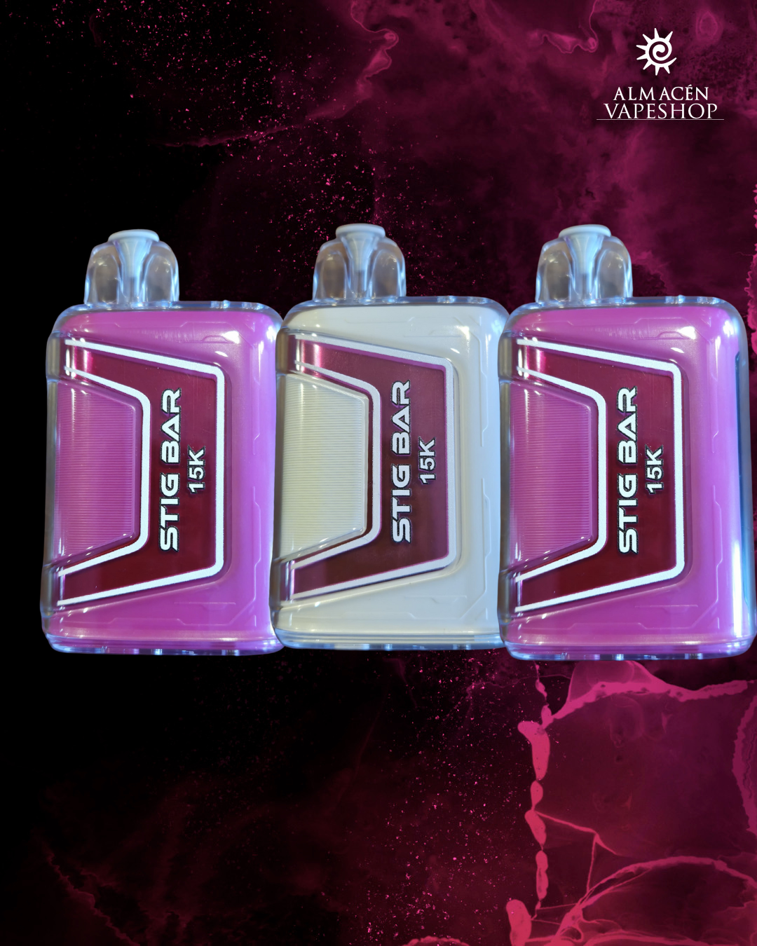 Tienda Almacén Vapeshop (1) Stig Bar 15.000 puffs - Imagen 1