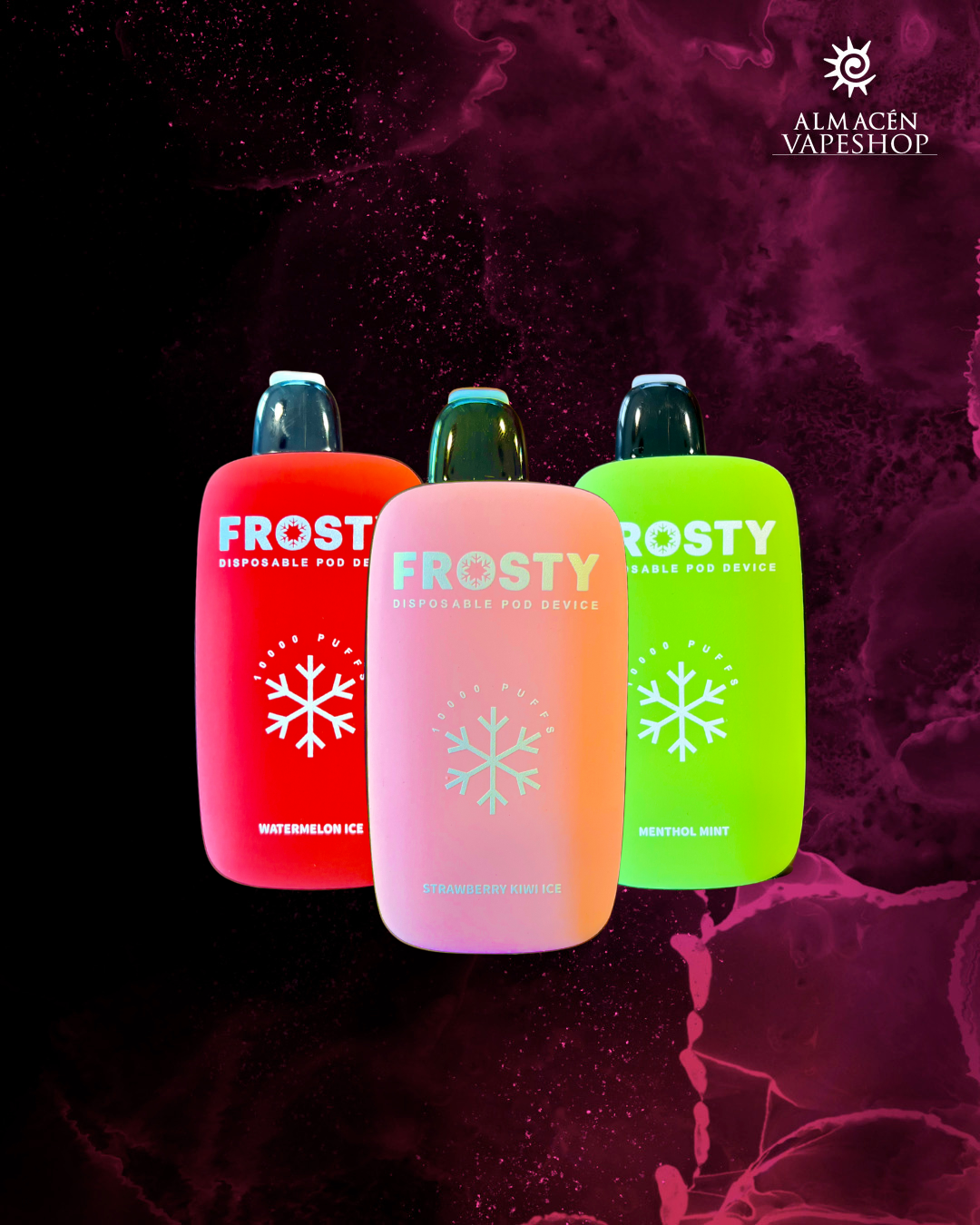 Tienda Almacén Vapeshop Frosty 10.000 puffs - Imagen 1